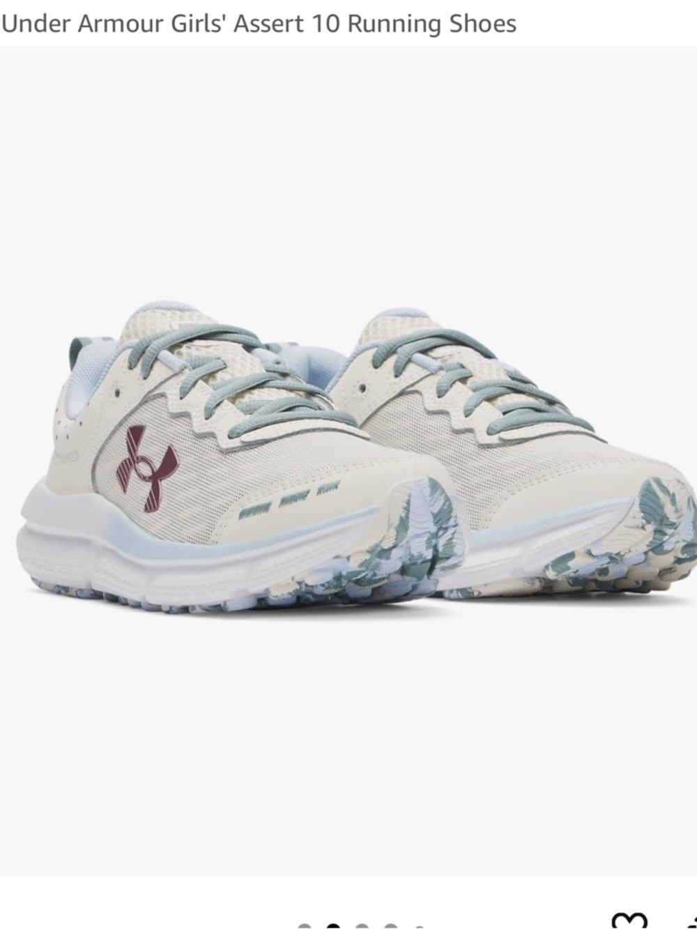 Under Armour Girls Sneakers 4Y